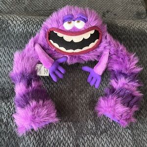 Art the Purple Monster Plush Toy Monster’s University plush Disney/ Pixar